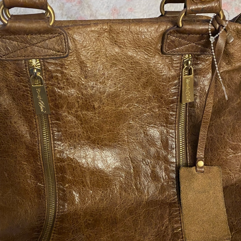Rough Roses leather bag - Picture 8 of 11